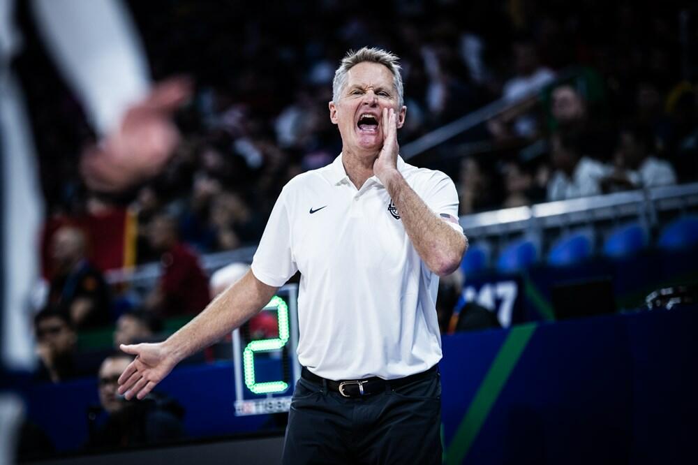 Stiv Ker tokom meča sa Crnom Gorom, Foto: FIBA