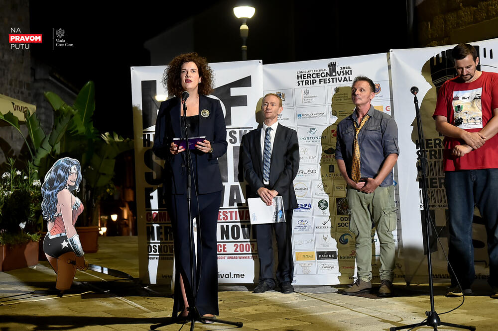 Vlaović na otvaranju HSF-a, Foto: Ministarstvo kulture i medija