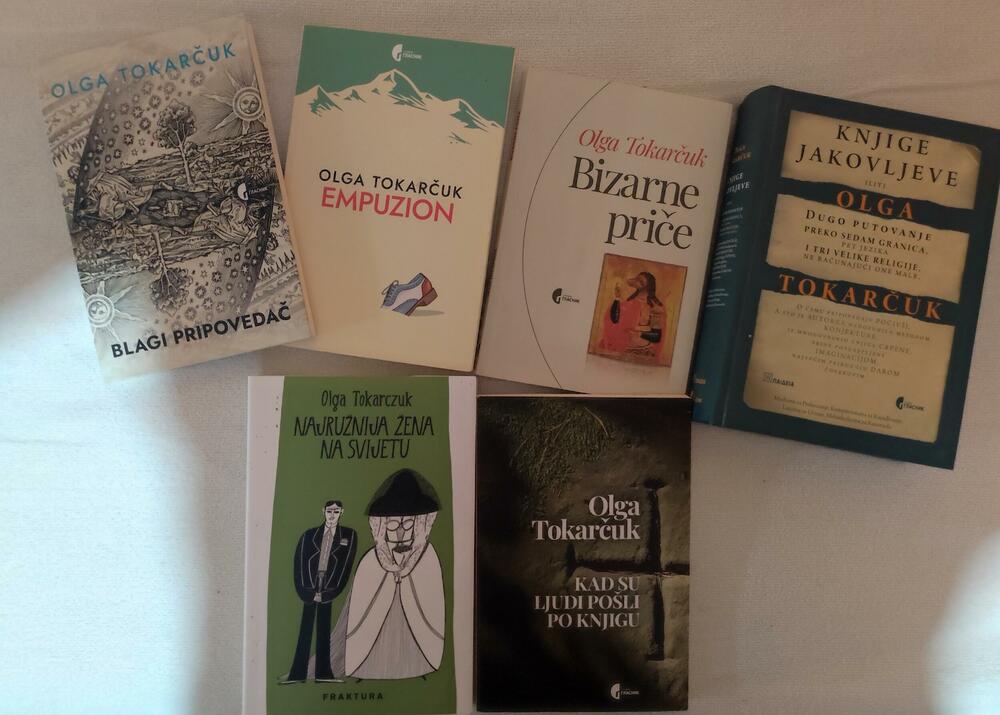 Knjige Olge Tokarčuk objavljene kod izdavača regiona