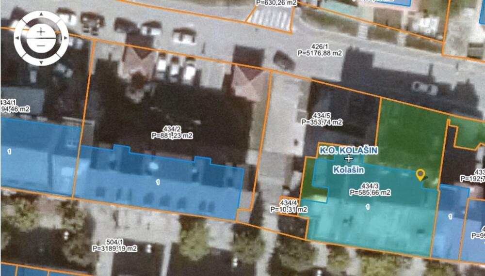 Parcele objavljene na Geoportalu