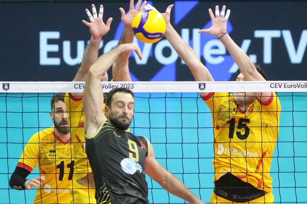Bojić nekada u dresu crnogorske reprezentacije, Foto: CEV