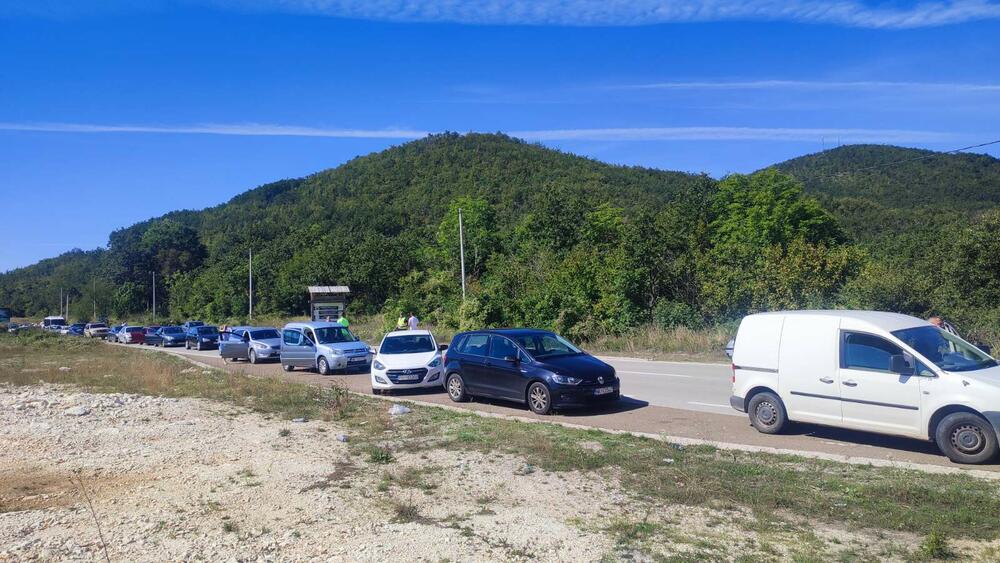 blokada puta Nikšić - Plužine