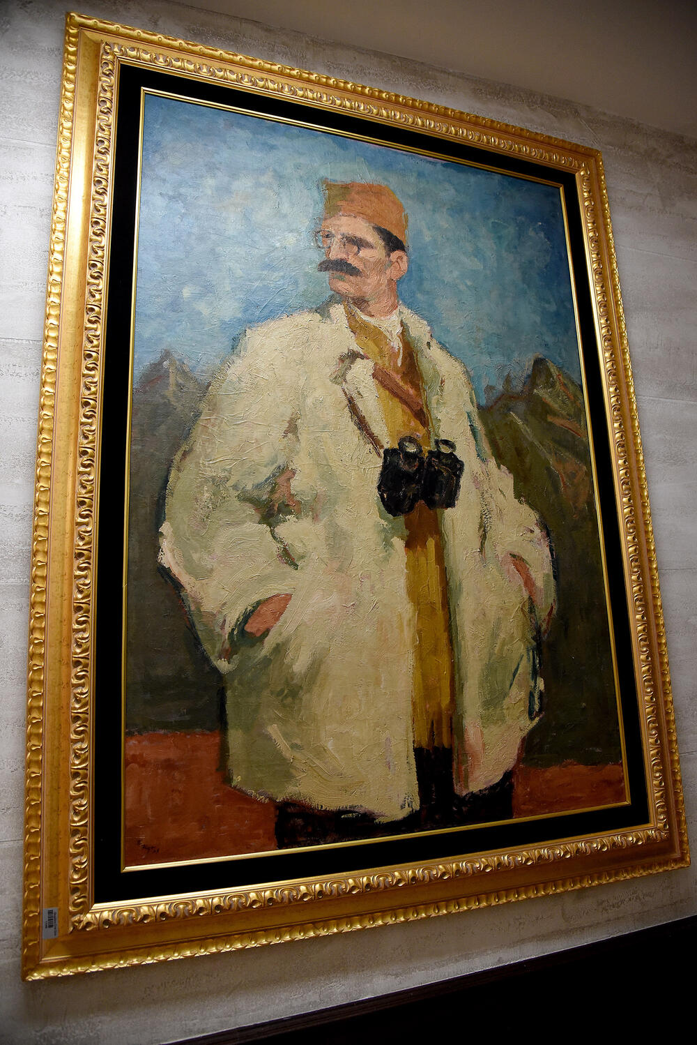 “Portret Ivana Milutinovića” - Đorđe Andrejević Kun, 1953.