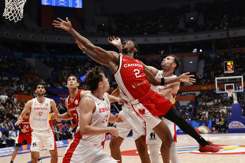 As Oklahome Gildžes-Aleksander je sjajno predvodio svoju selekciju, Foto: REUTERS