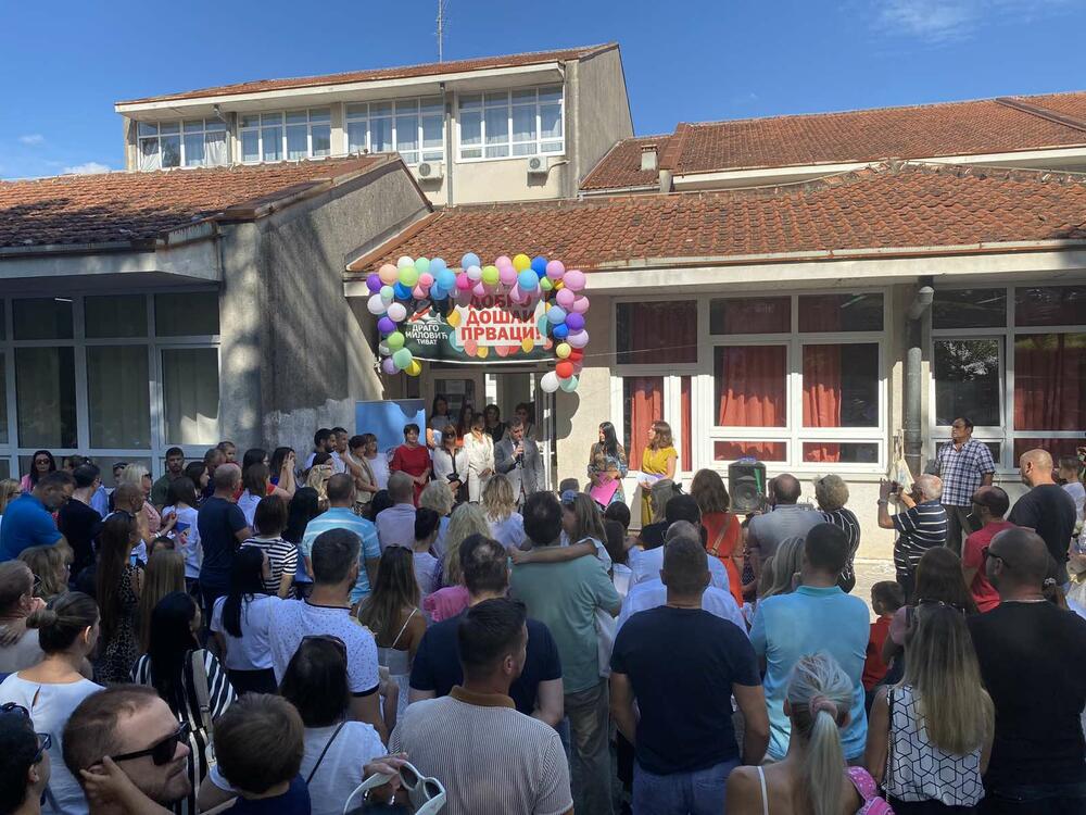 Početak školske godine u OŠ 'Drago Milović' u Tivtu