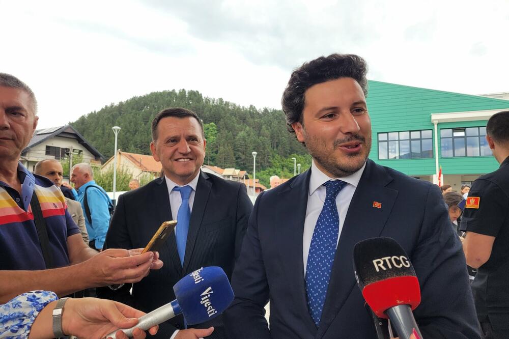 Abazović u Bijelom Polju, Foto: Jadranka Ćetković