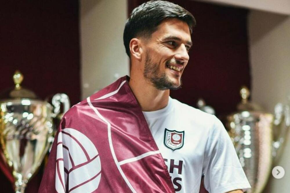 Đuričković na predstavljanju u Sarajevu, Foto: FK Sarajevo (Instagram)
