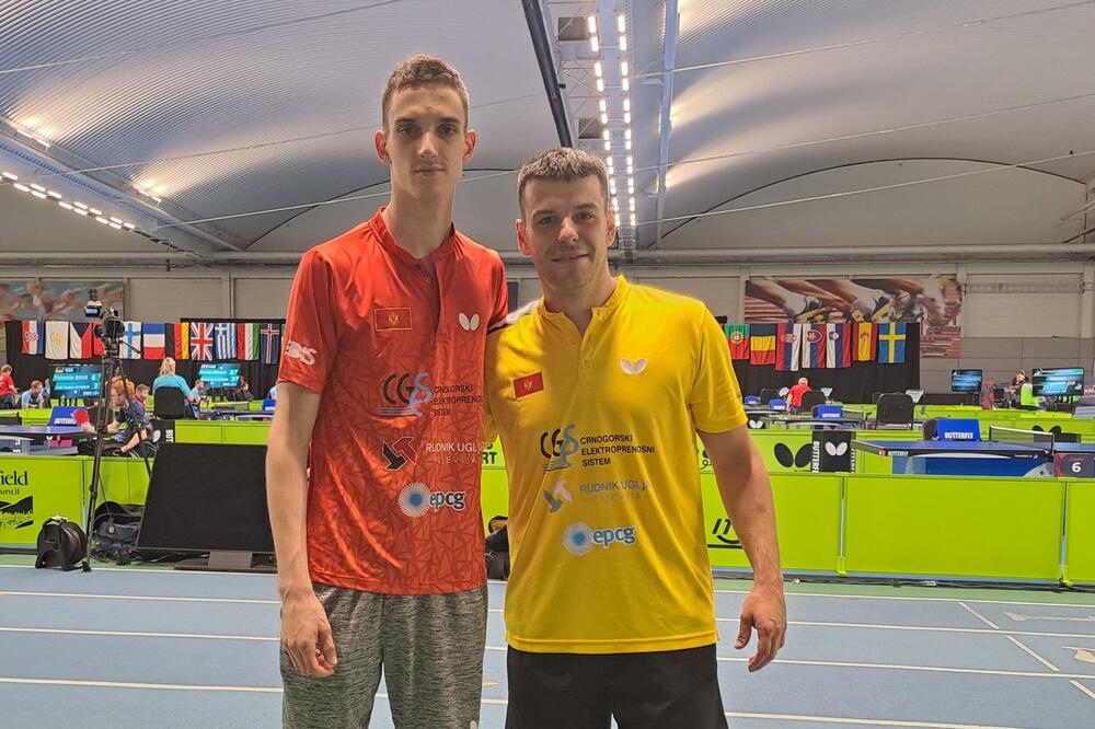 Radović i Bakić, Foto: Paraolimpijski komitet Crne Gore