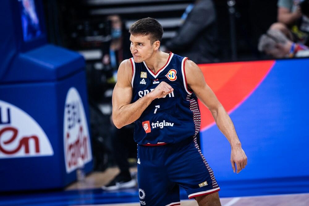 Kapiten odveo Srbiju do polufinala: Bogdanović tokom meča sa Litvanijom, Foto: FIBA