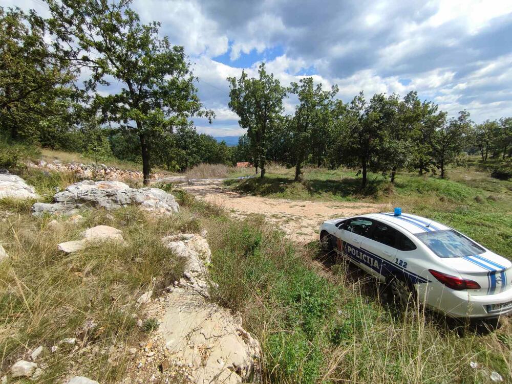 Sa lica mjesta na kojem je pronađen leš, Nikšić