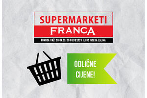 Novi krug odličnih cijena u supermarketima Franca