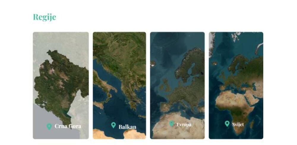 Portal Geografskog društva Crne Gore