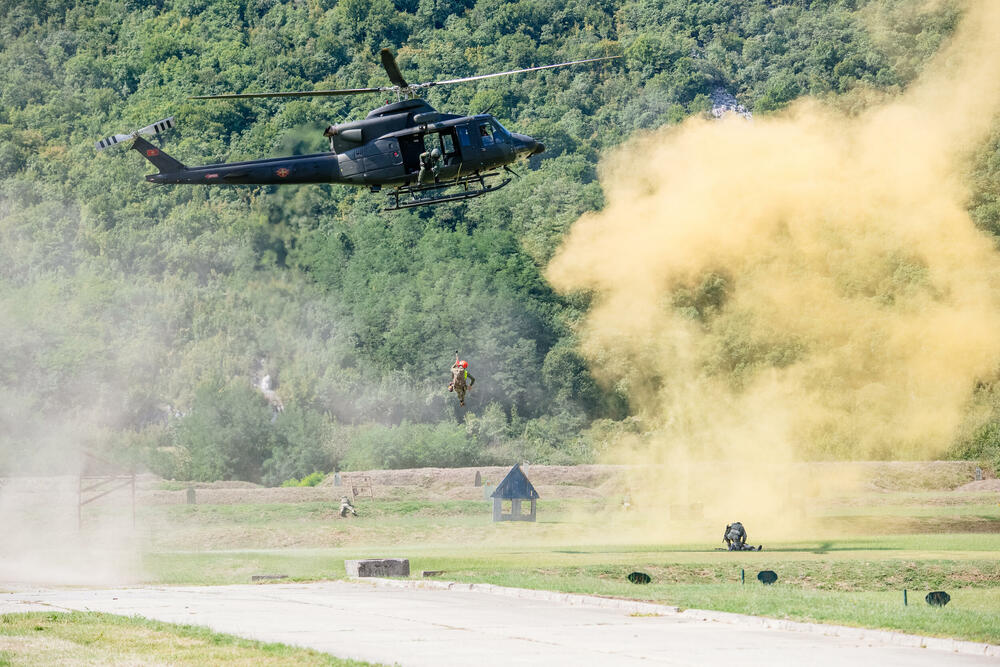 <p>Predsjedniku Crne Gore je predstavljena veličina, struktura, misije i zadaci Vojske, razmještaj jedinica, kao i prioriteti i vizija njenog budućeg razvoja</p>