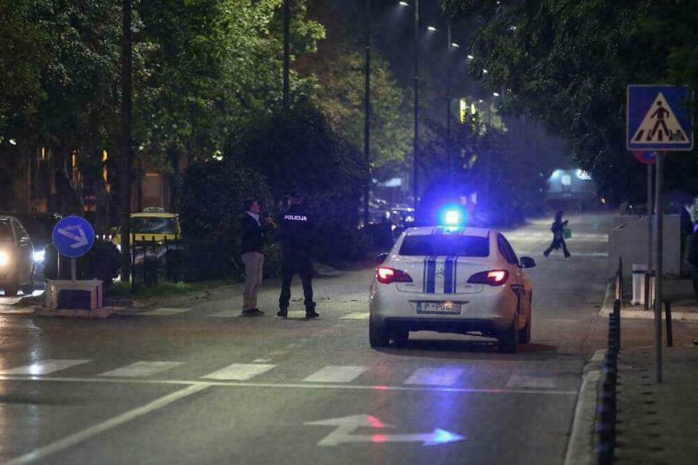 Uviđaj nakon nesreće u kojoj je stradao Božović, Foto: Savo Prelević