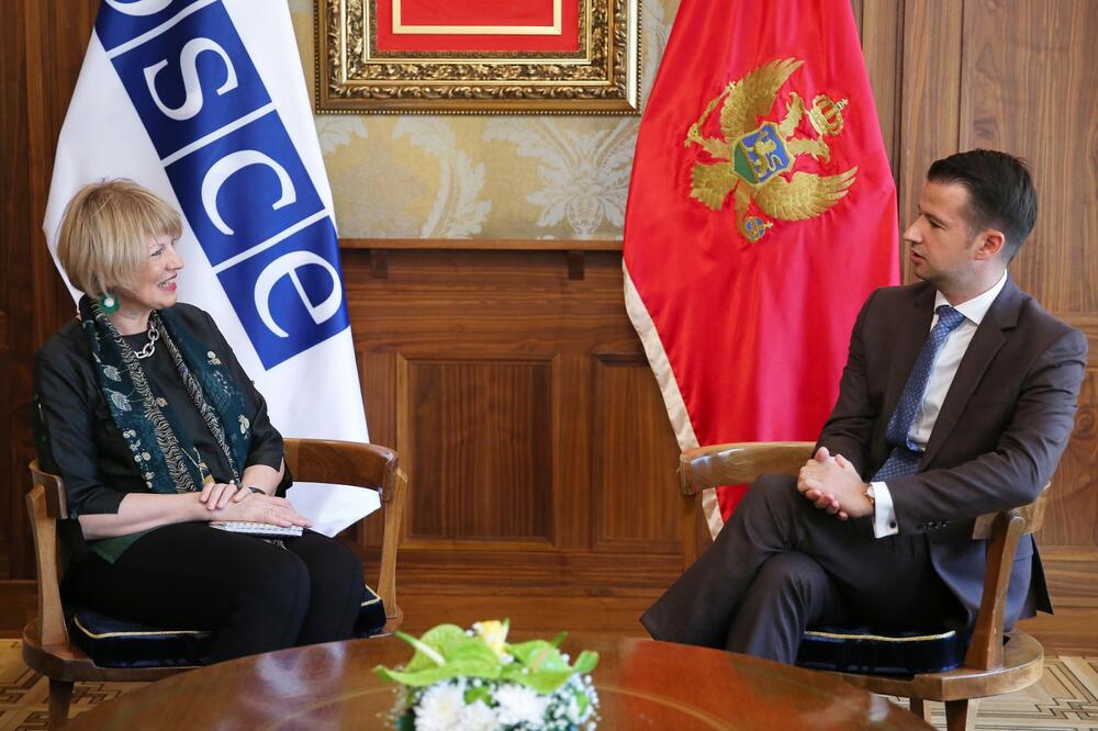 Šmit i Milatović, Foto: Služba za informisanje Predsjednika Crne Gore