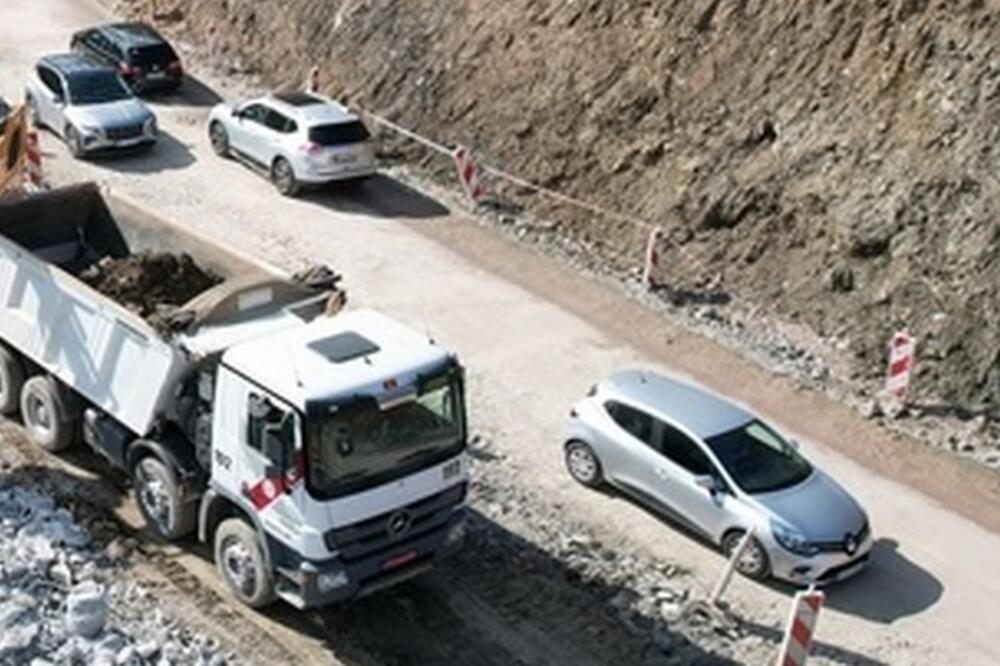 Radovi na rekonstrukciji regionalnog puta, Foto: Bemax