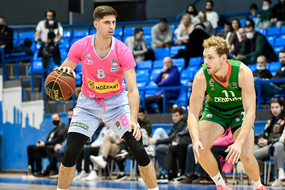 Kočović (lijevo), Foto: KK Mega/Dragana Stjepanović