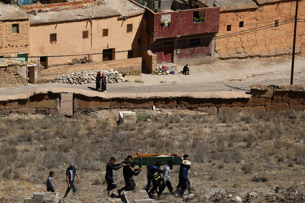 Posledice zrmljotresa magnitude 6,8 u Maroku, Foto: REUTERS