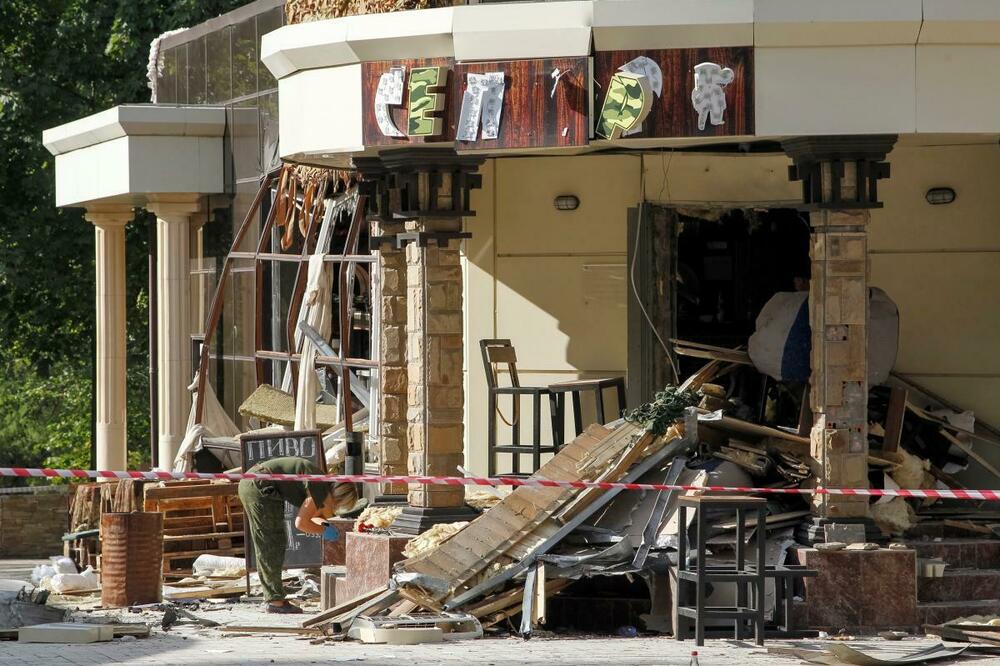 Restoran u kojem je ubijen Aleksander Zaharčenko, Foto: Rojters