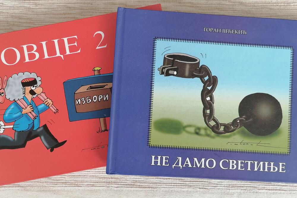 Knjige Gorana Šćekića, Foto: Centar za kulturu Plužine