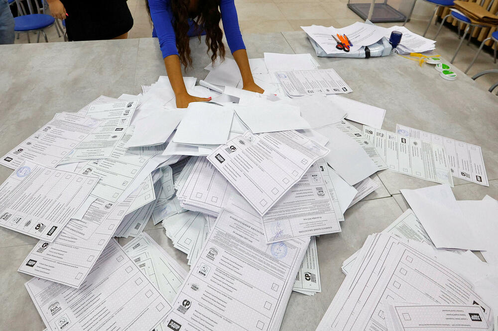Detalj sa izbora u Donjecku, Foto: Reuters