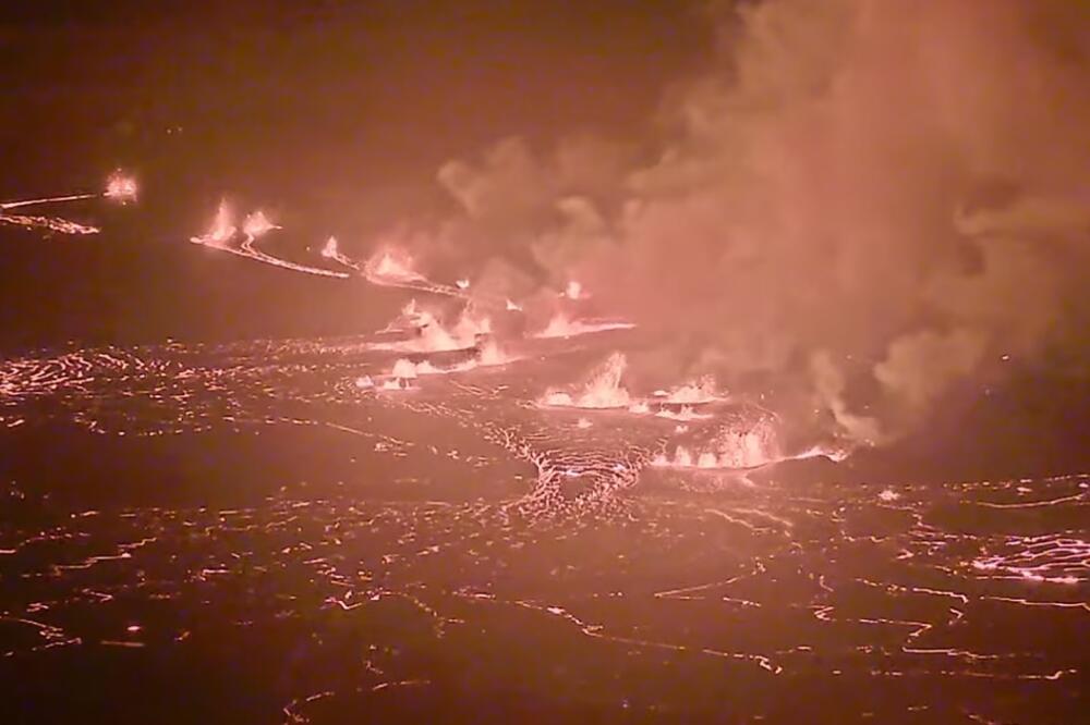 Vulkan Kilauea, Foto: Printscreen YouTube