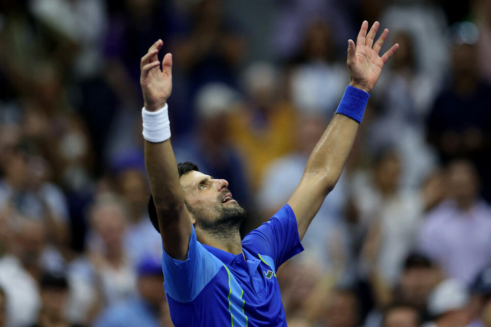 Samo je nebo granica: Novak Đoković slavi pobjedu nad Danilom Medvedevim u finalu US opena, Foto: Reuters