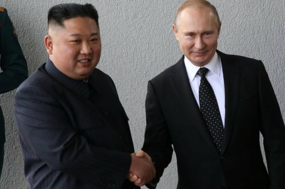 Putin i Kim Džong Un 2019. godine, Foto: Getty Images
