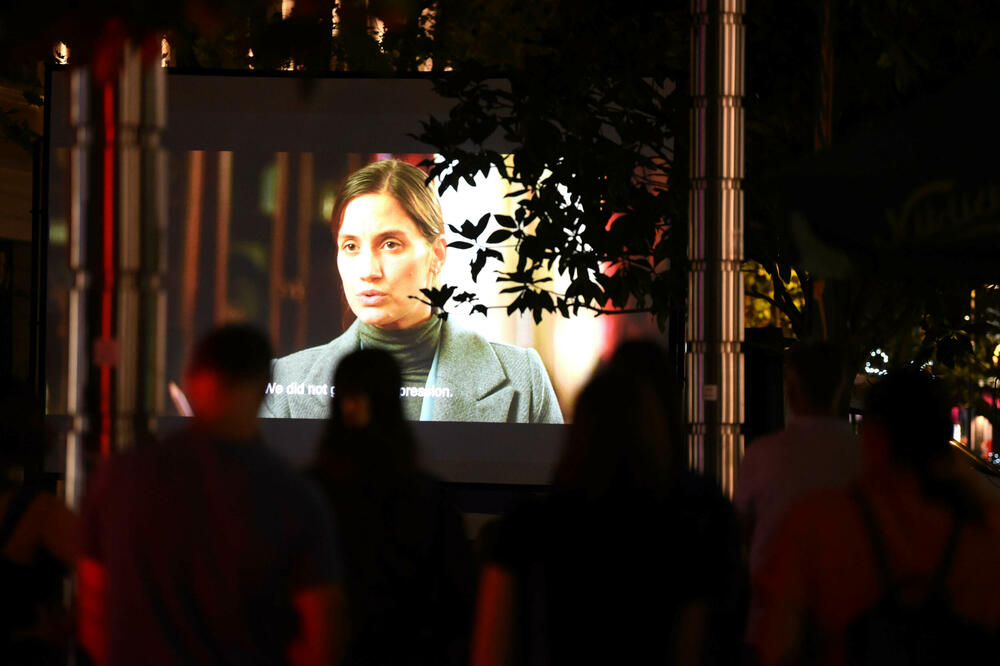 Sa projekcije filma "Sirin", Foto: BORIS PEJOVIC