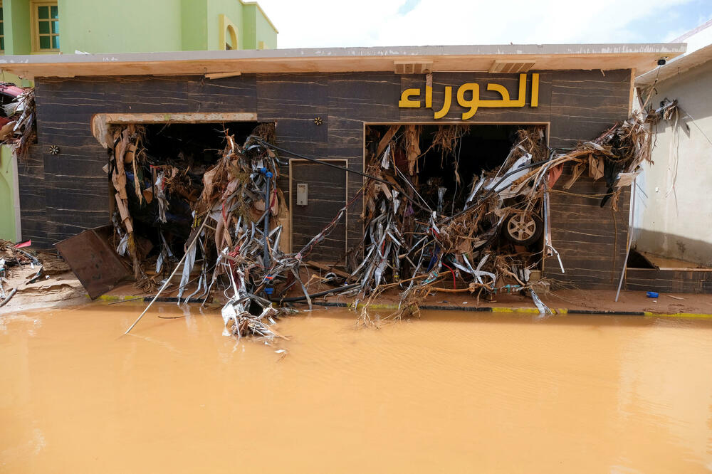 Posledice poplava u Derni, Foto: REUTERS