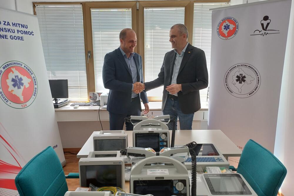 Foto: PR služba Zavoda za hitnu medicinsku pomoć Crne Gore