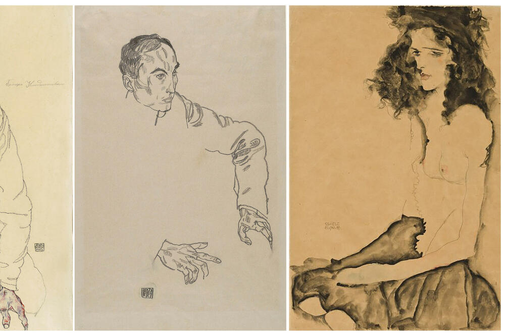 Radovi Egona Šilea, Foto: Beta/AP