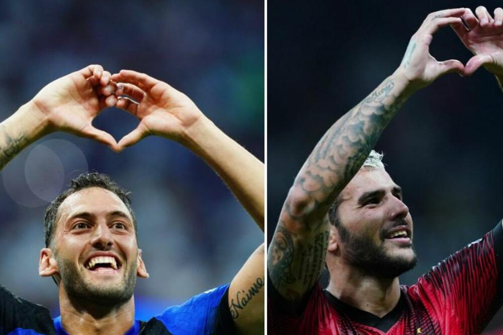 Majstori Intera i Milana Čalhanoglu i Ernandes spremi su za "Derbi dela Madonina", Foto: Serie A (X)