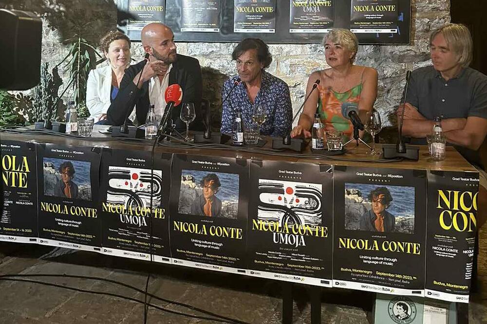 Razgovor sa Konteom pod nazivom “Objedinjavanje kulture kroz jezik muzike”, Foto: Grad Teatar Budva