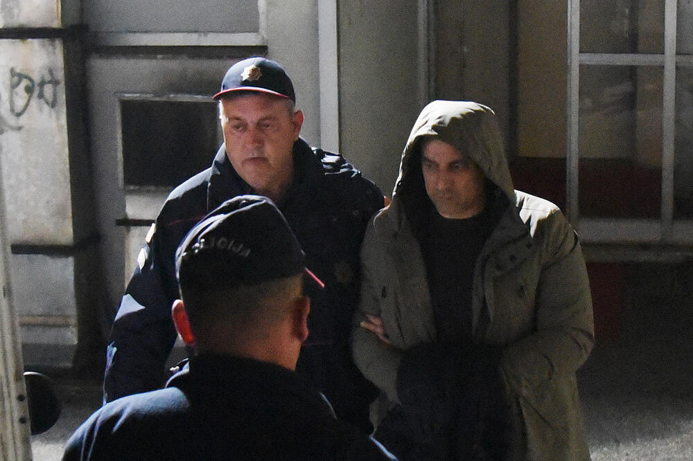 Dejan Knežević nakon hapšenja, Foto: Luka Zekovic