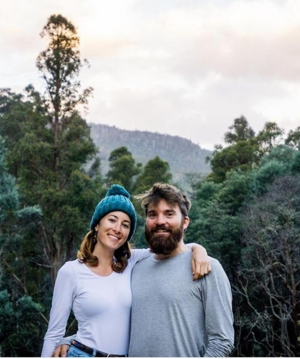 Hana Saton i njen suprug Grant