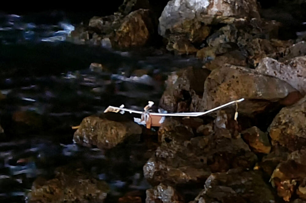 Dron sa granatom viđen na obali Crnog mora, Foto: REUTERS