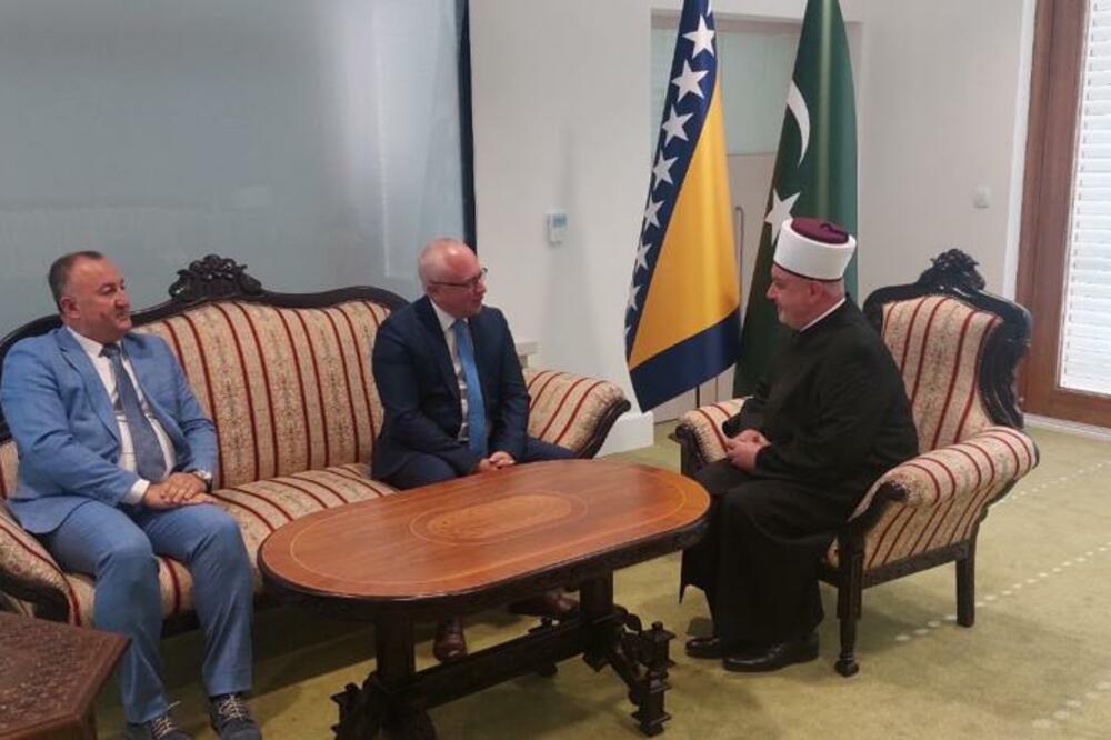 Mustafić u Sarajevu, Foto: Bošnjačko vijeće u Crnoj Gori