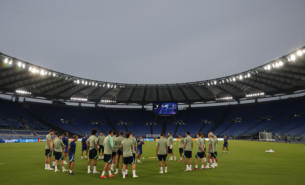 Fudbaleri Atletika na 'Olimpiku'