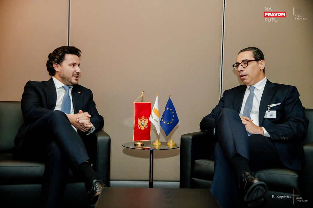 Abazović i Kombos, Foto: Vlada Crne Gore