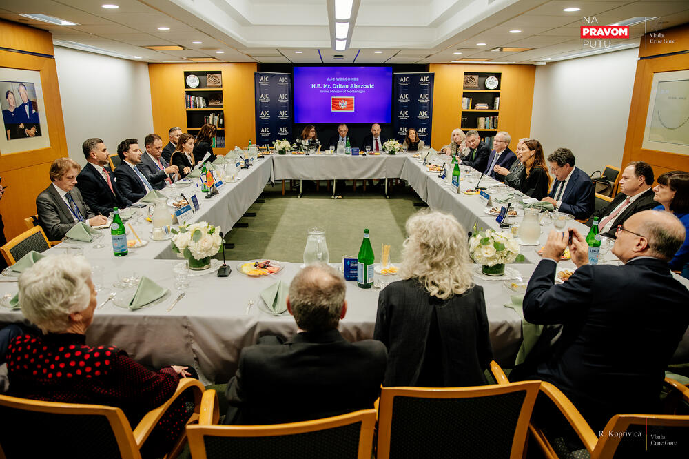 Sa događaja u sjedištu AJC, Foto: Vlada Crne Gore