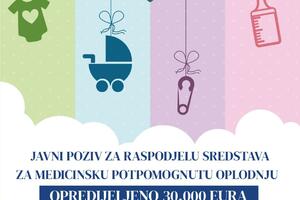 Opština Bar opredijelila 30.000 eura za medicinski potpomognutu...