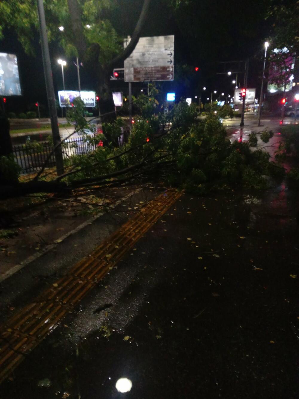 <p>Tokom večeri duvao jak vjetar, i danas se očekuje promjenljivo i svježije vrijeme</p>