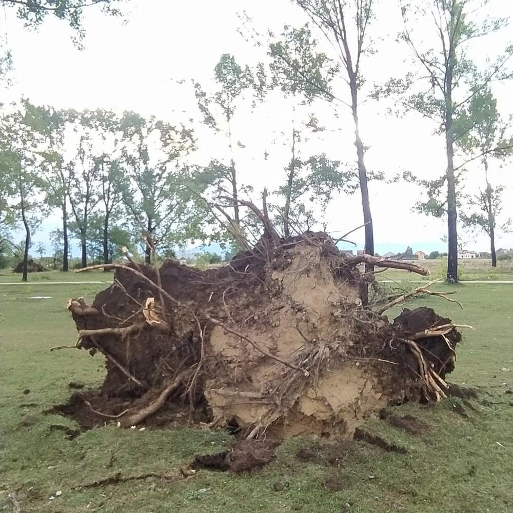 <p>Tokom večeri duvao jak vjetar, i danas se očekuje promjenljivo i svježije vrijeme</p>