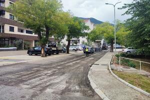 Počeli pripremni radovi za asfaltiranje Bokeljske ulice na...