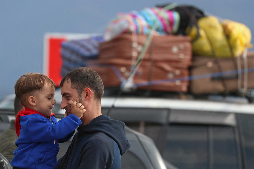 Izbjeglice iz Nagorno-Karabaha u gradu Kornidzor u Jermeniji, Foto: Reuters