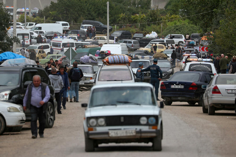 Najmanje 19.000 ljudi već je prešlo u Jermeniju, Foto: Rojters