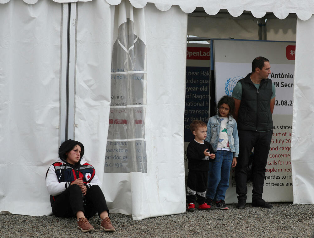 Centar za pomoć izbjeglicama u jermenskiom selu Kornidžor
