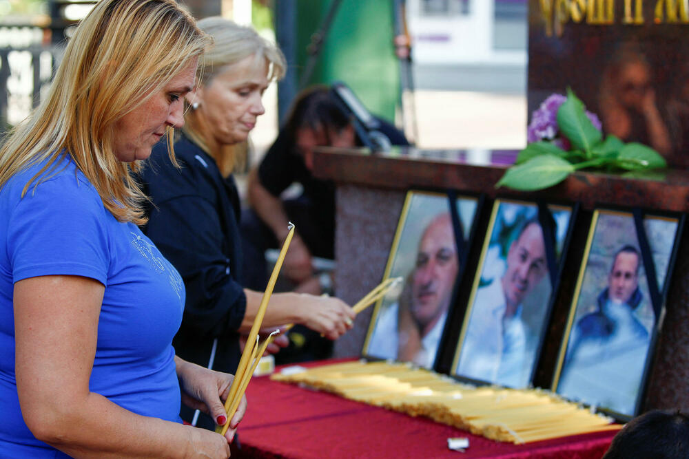 Građani Zvečana odaju poštu kosovskim Srbina stradalim u Banjskoj