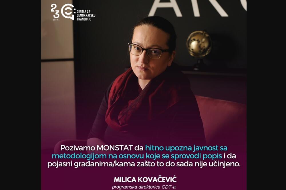 Milica Kovačević, programska direktorica CDT-a, Foto: CDT